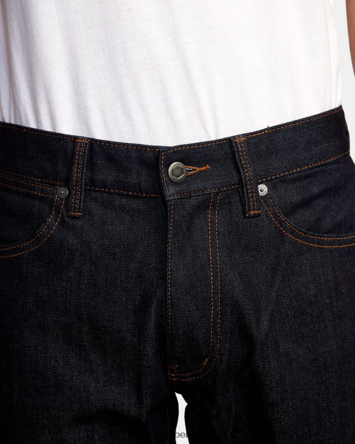 RVCA Straight-Fit-Jeans fürs Wochenende BF4L8X950 Kleidung dunkles Indigo Männer