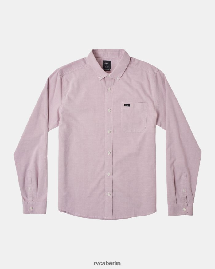RVCA Dafür reicht ein langärmliges Stretch-Shirt BF4L8X1070 Kleidung Lavendel Männer