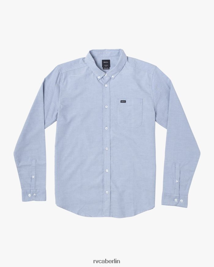 RVCA Dafür reicht ein langärmliges Stretch-Shirt BF4L8X665 Kleidung Oxfordblau Männer