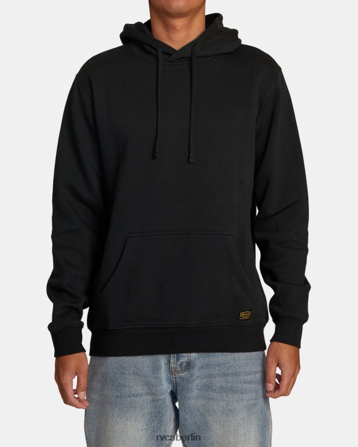 RVCA Americana-Hoodie BF4L8X433 Kleidung Schwarz Männer