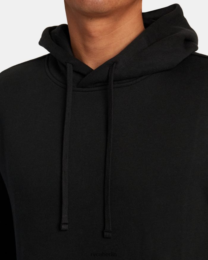 RVCA Americana-Hoodie BF4L8X433 Kleidung Schwarz Männer
