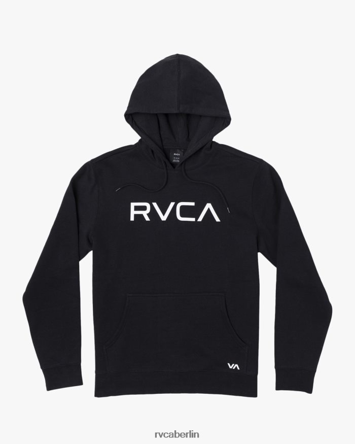 RVCA Großer Kapuzenpullover BF4L8X948 Kleidung Schwarz Männer