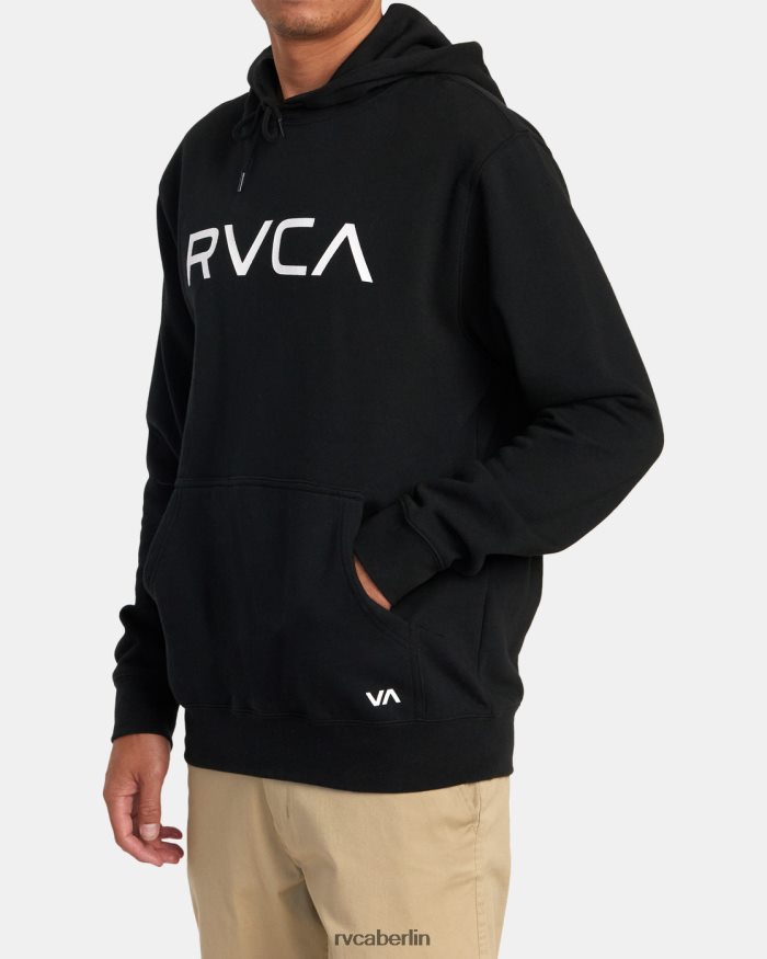 RVCA Großer Kapuzenpullover BF4L8X948 Kleidung Schwarz Männer