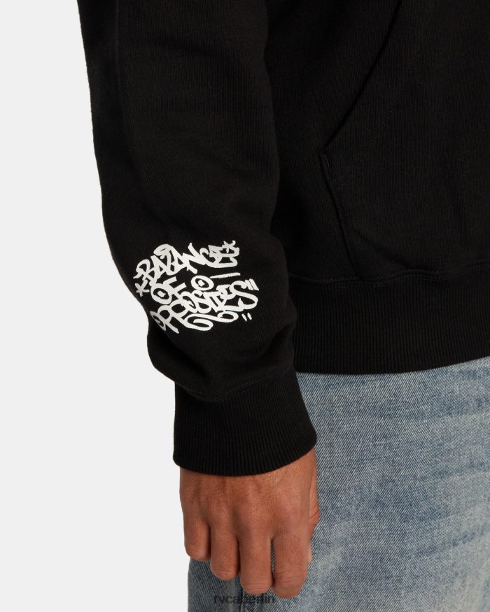 RVCA Kapuzenpullover BF4L8X520 Kleidung Schwarz Männer