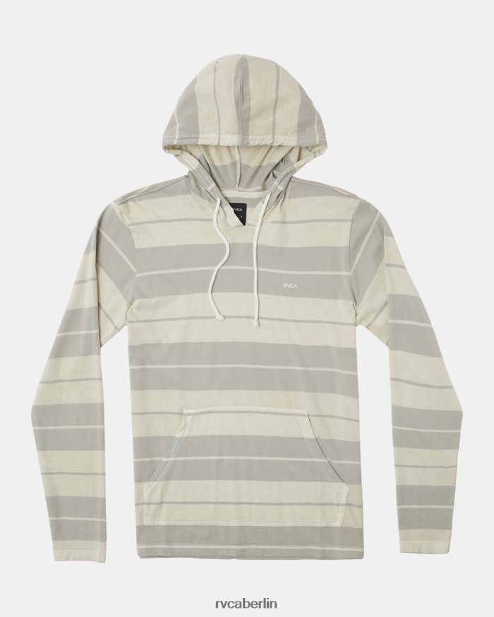 RVCA Kapuzenpullover mit PTC-Streifen BF4L8X186 Kleidung Silberbleiche Männer