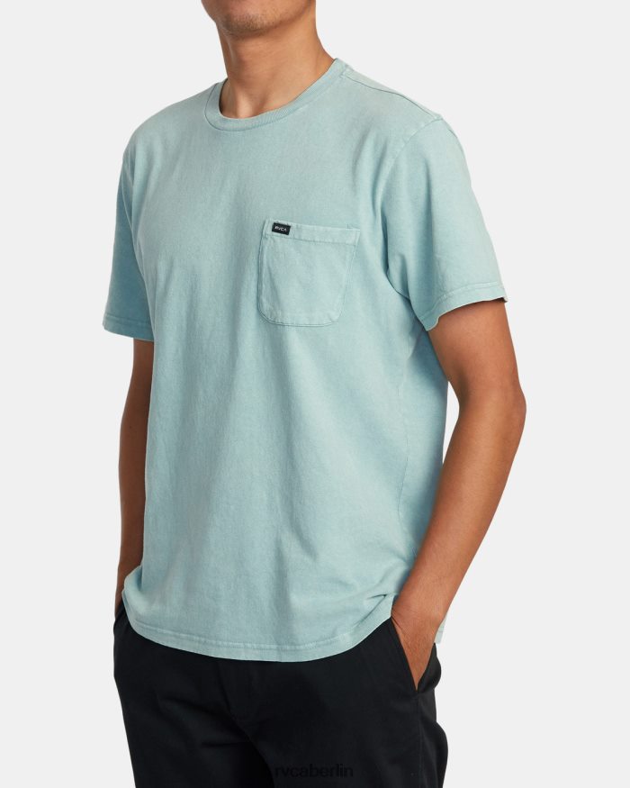 RVCA Manic Shock Wash-Sweatshirt BF4L8X467 Kleidung immergrün Männer