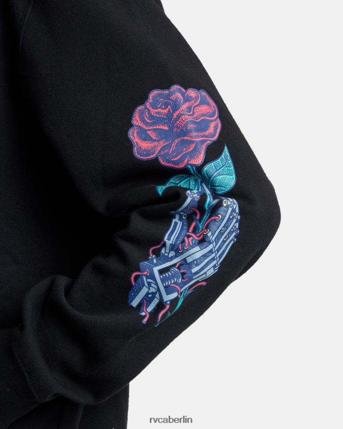 RVCA Martin Anders Manderoid Kapuzenpullover BF4L8X306 Kleidung Schwarz Männer