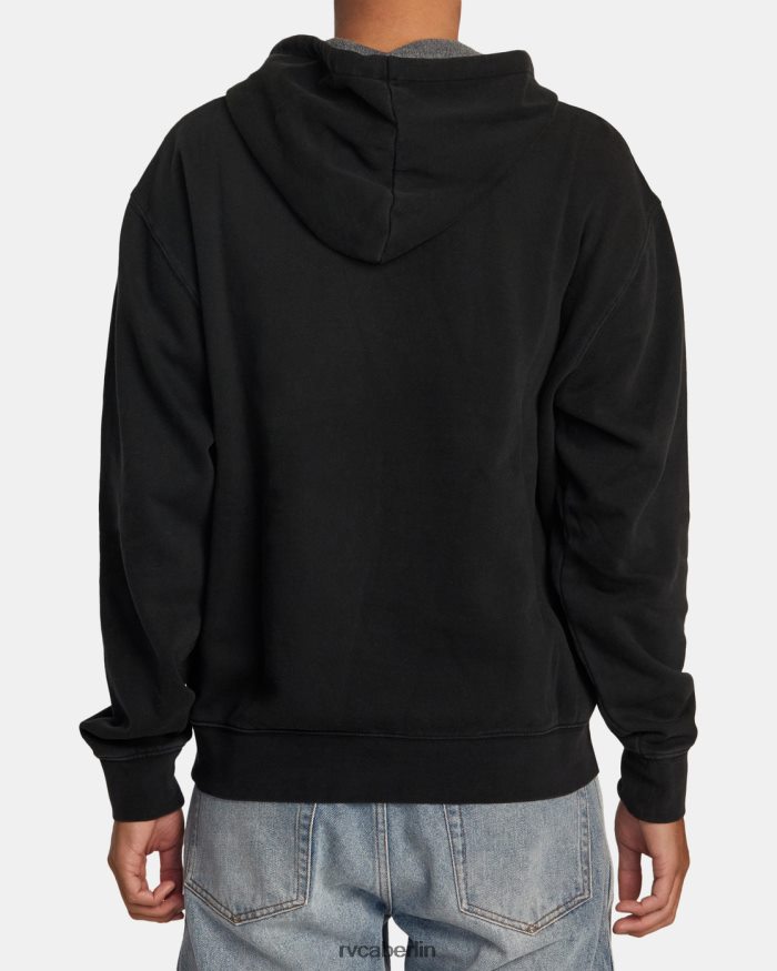 RVCA PTC-Kapuzenpullover BF4L8X474 Kleidung Schwarz Männer