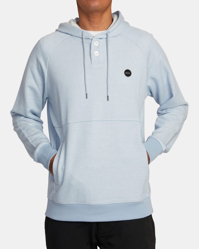 RVCA Port-Kapuzenpullover BF4L8X377 Kleidung puderblau Männer