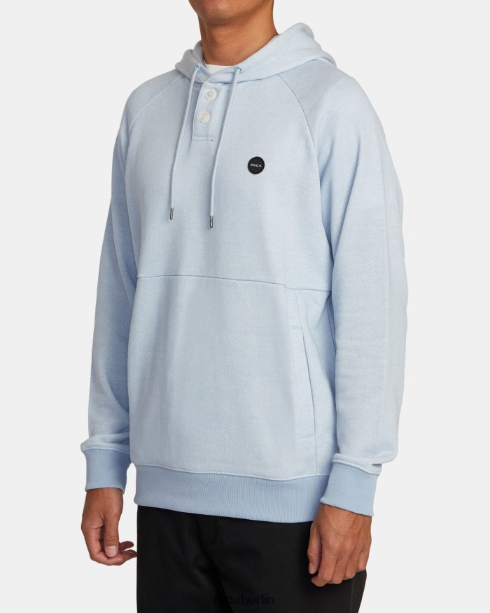 RVCA Port-Kapuzenpullover BF4L8X377 Kleidung puderblau Männer