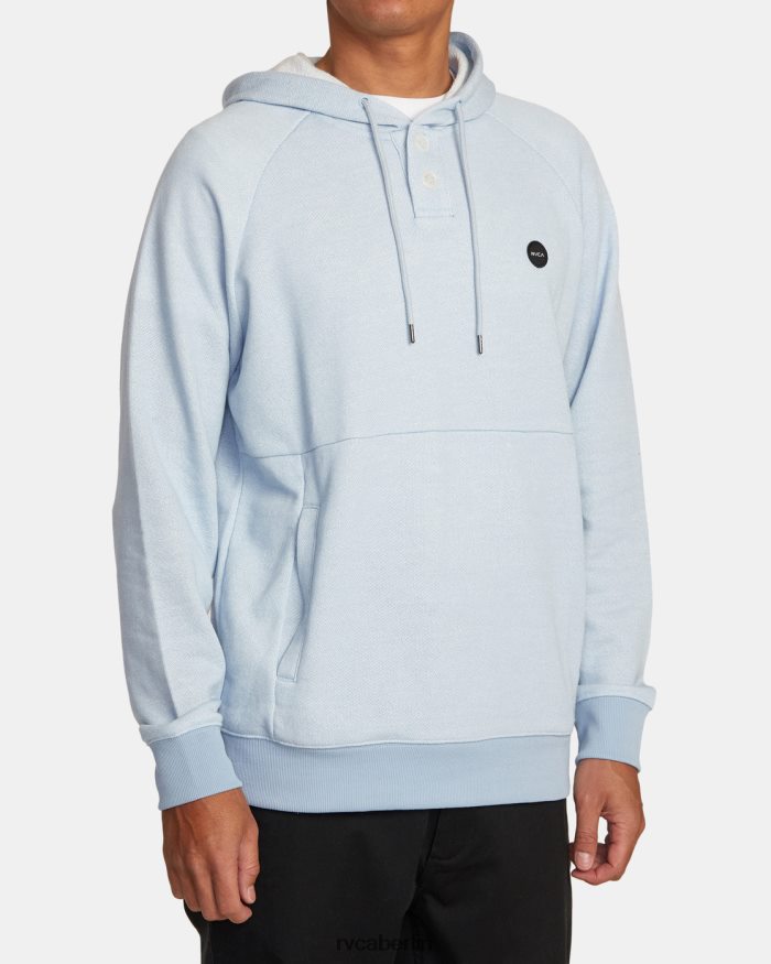 RVCA Port-Kapuzenpullover BF4L8X377 Kleidung puderblau Männer