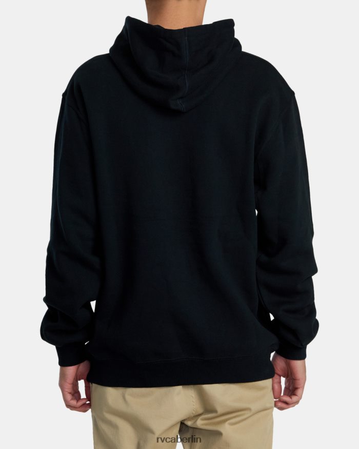 RVCA Röntgen-Hoodie BF4L8X949 Kleidung Schwarz Männer