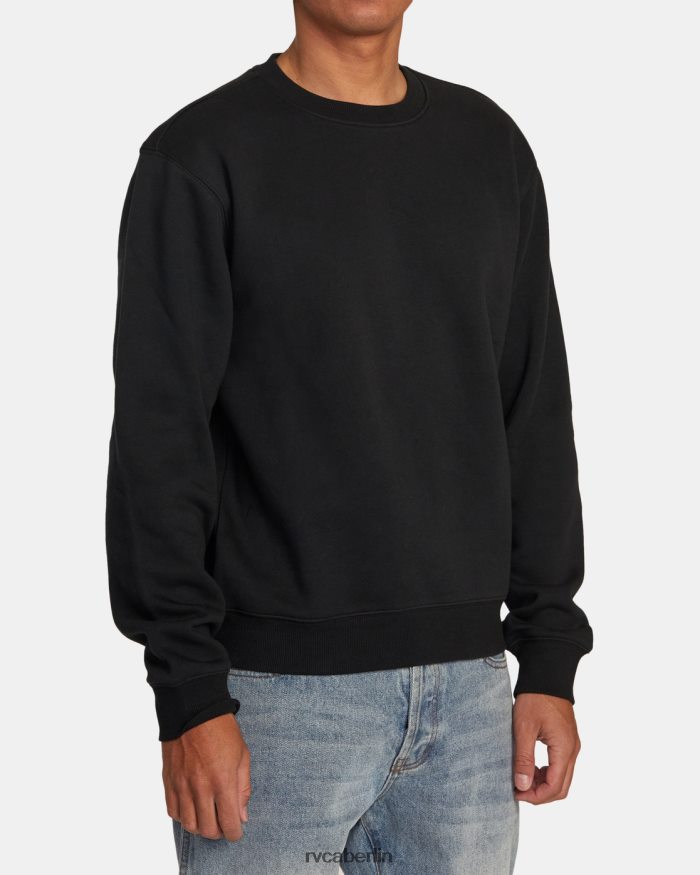RVCA Tagesschicht-Sweatshirt BF4L8X451 Kleidung Schwarz Männer