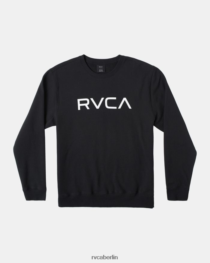 RVCA großes Sweatshirt mit Rundhalsausschnitt BF4L8X834 Kleidung Schwarz Männer