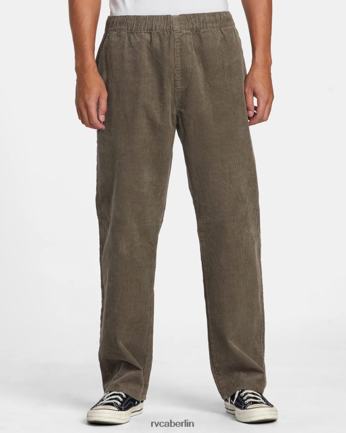 RVCA Americana Cordhose mit elastischem Bund BF4L8X538 Kleidung Pilz Männer
