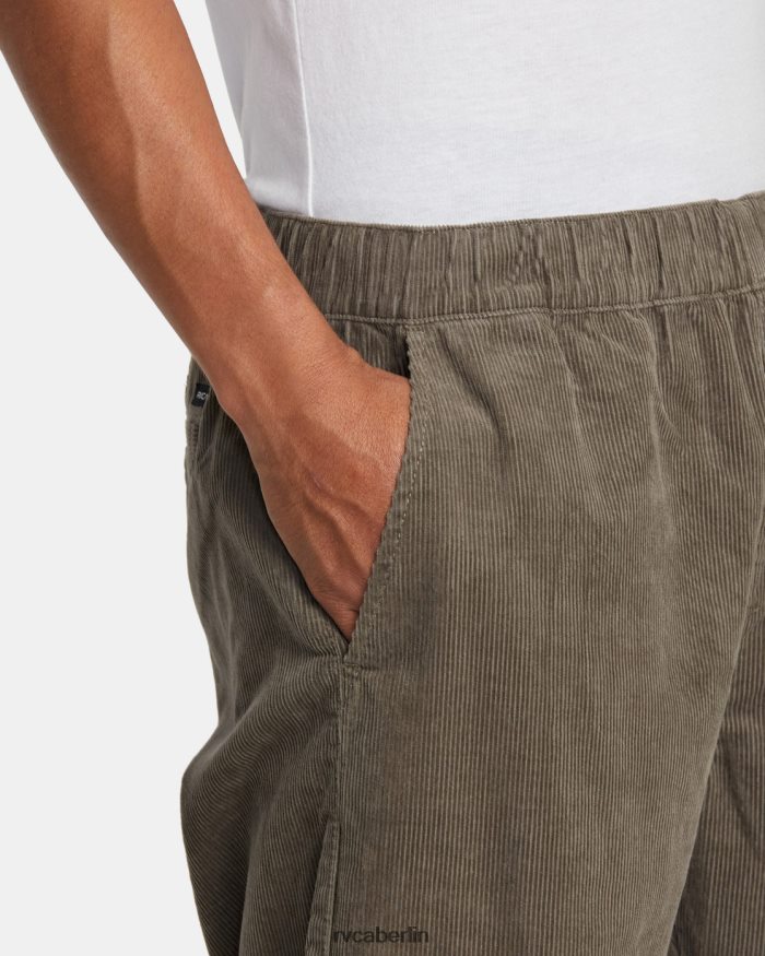 RVCA Americana Cordhose mit elastischem Bund BF4L8X538 Kleidung Pilz Männer