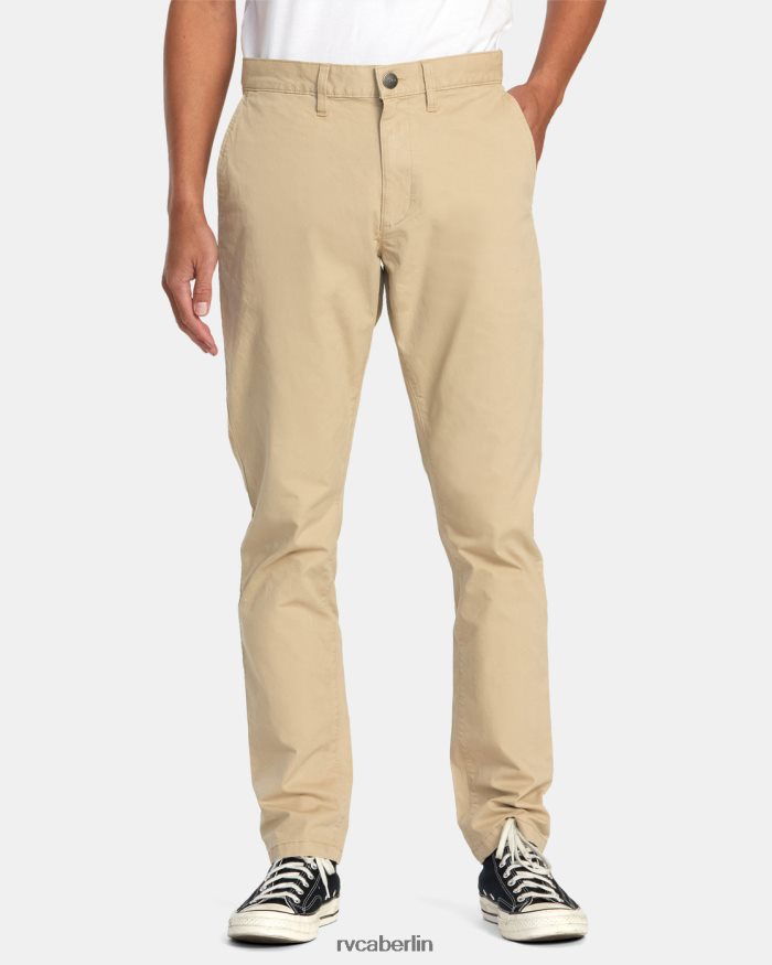 RVCA Daggers Chinohose BF4L8X680 Kleidung khaki Männer
