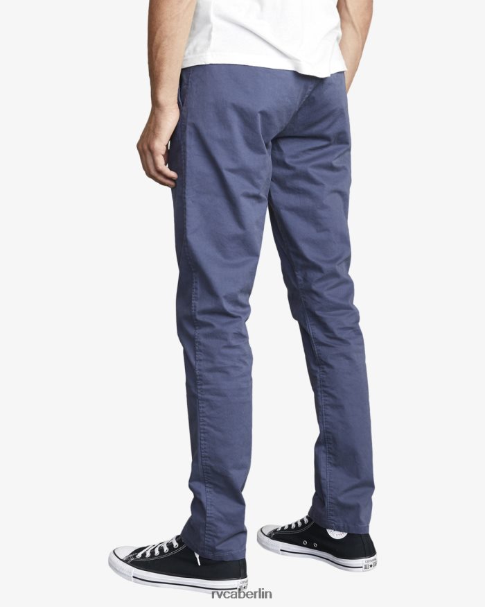 RVCA Daggers Chinohose BF4L8X762 Kleidung stimmungsvolles Blau Männer