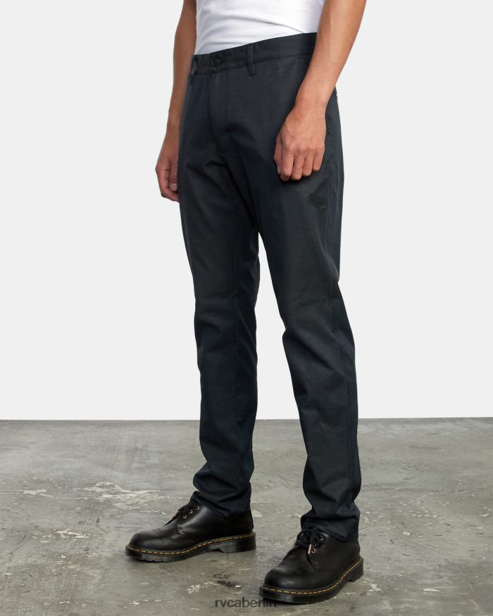 RVCA Daggers Tech-Chinohose BF4L8X978 Kleidung Schwarz Männer