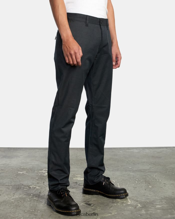 RVCA Daggers Tech-Chinohose BF4L8X978 Kleidung Schwarz Männer