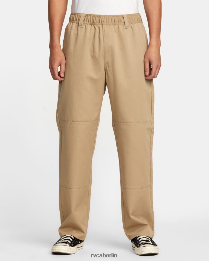 RVCA Rezessionskollektion Americana-Hose mit elastischem Bund BF4L8X344 Kleidung khaki Männer