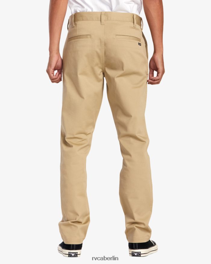 RVCA Stretch-Chinohose fürs Wochenende BF4L8X701 Kleidung khaki Männer