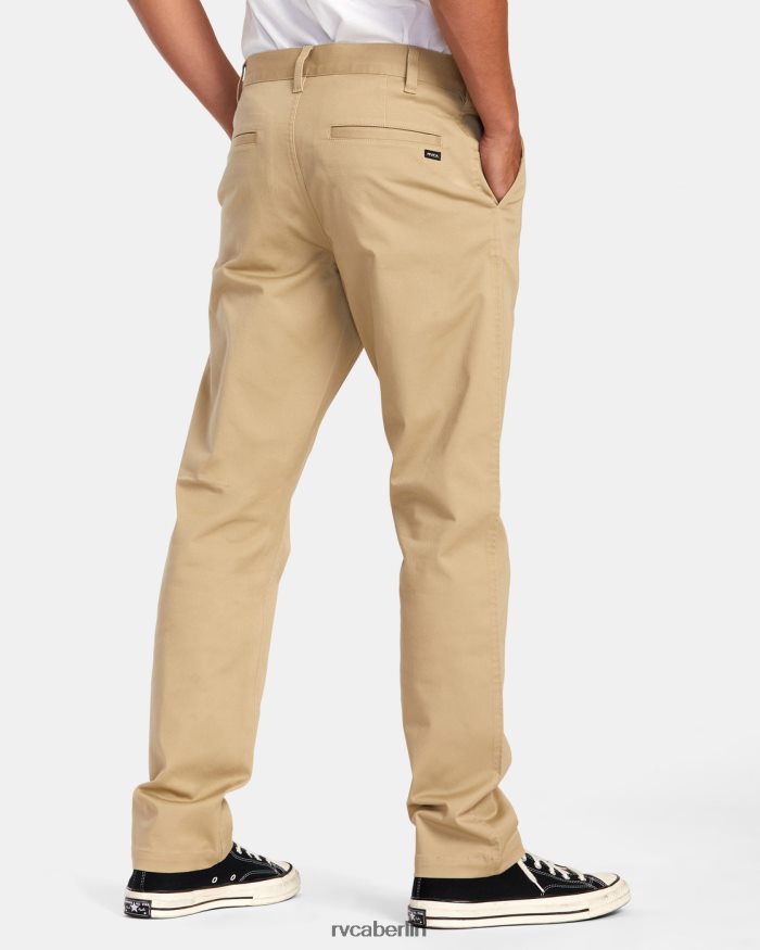 RVCA Stretch-Chinohose fürs Wochenende BF4L8X701 Kleidung khaki Männer