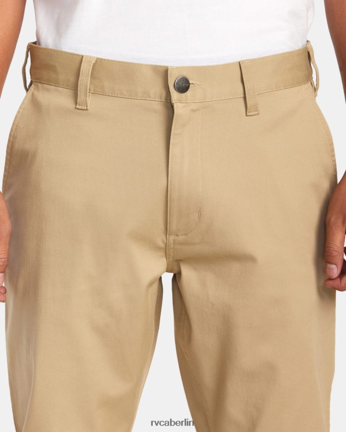 RVCA Stretch-Chinohose fürs Wochenende BF4L8X701 Kleidung khaki Männer