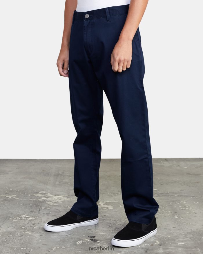 RVCA Stretch-Chinohose fürs Wochenende BF4L8X742 Kleidung Marine Marine Männer