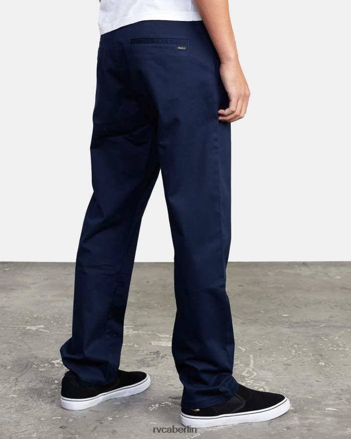 RVCA Stretch-Chinohose fürs Wochenende BF4L8X742 Kleidung Marine Marine Männer
