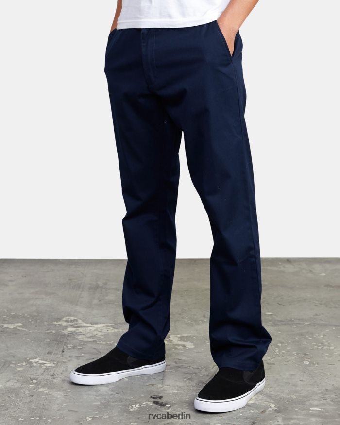RVCA Stretch-Chinohose fürs Wochenende BF4L8X742 Kleidung Marine Marine Männer