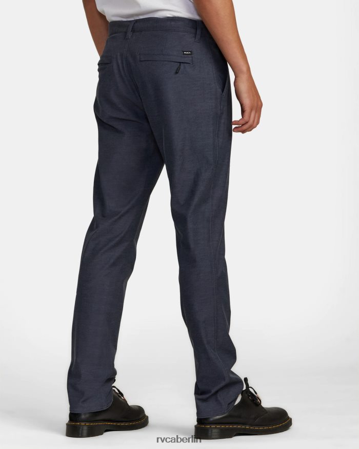 RVCA Zurück in Tech-Chinos BF4L8X870 Kleidung Denim meliert Männer