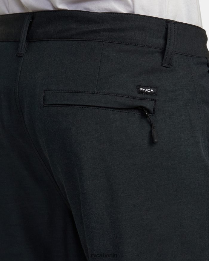RVCA Zurück in Tech-Chinos BF4L8X951 Kleidung Schwarz Männer