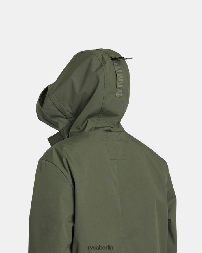 RVCA Fischschwanz-Regenmantel BF4L8X573 Kleidung Kaktus Männer