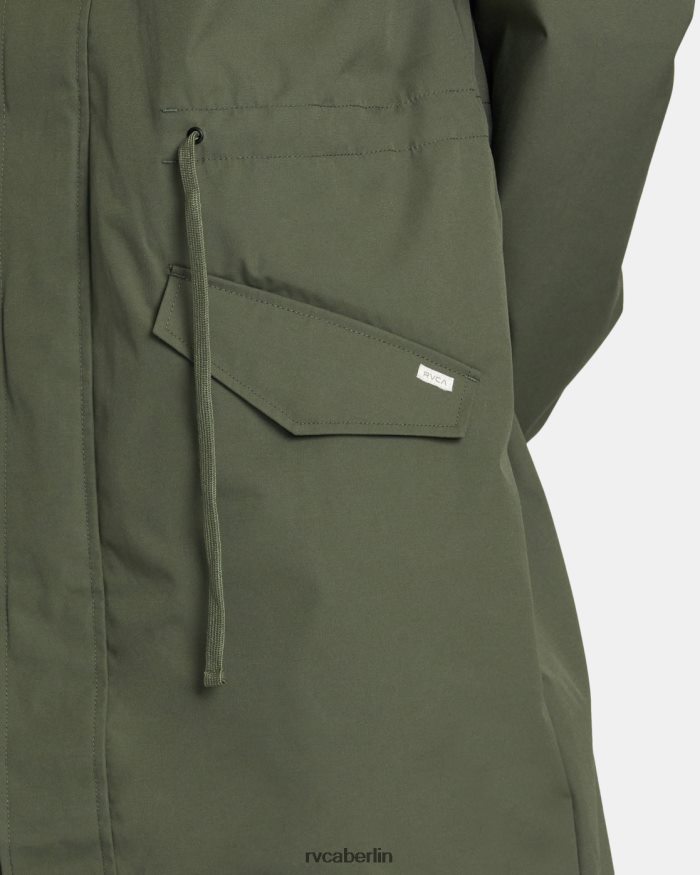 RVCA Fischschwanz-Regenmantel BF4L8X573 Kleidung Kaktus Männer