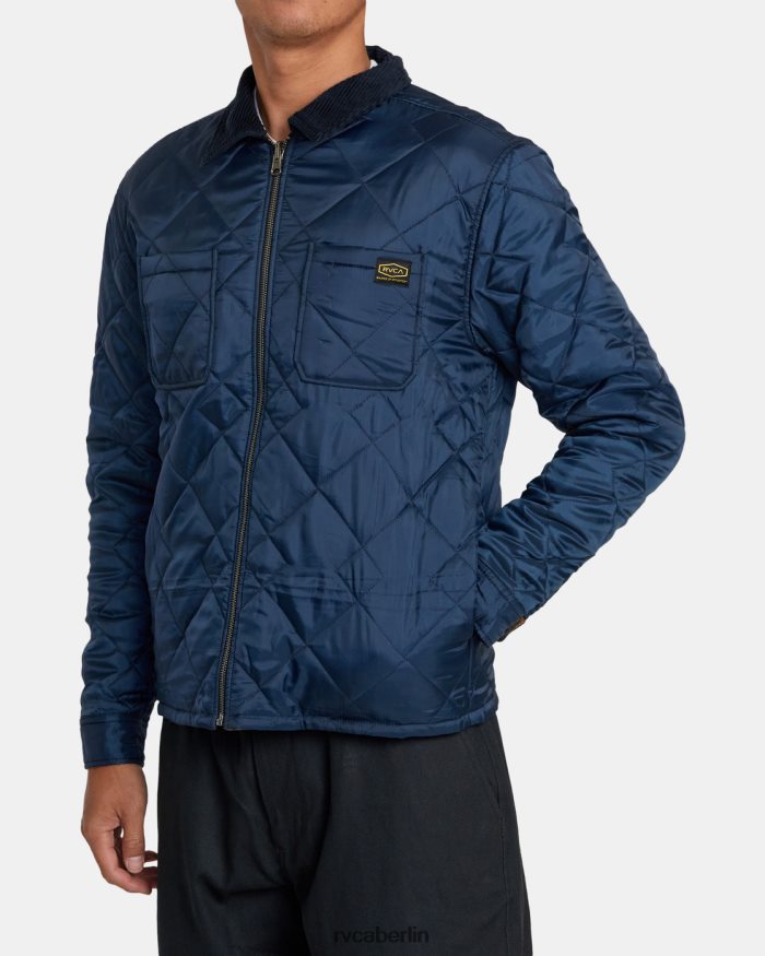 RVCA Wende-Overshirt aus Flanell für die Tagesschicht BF4L8X561 Kleidung Marine Männer
