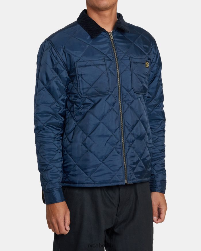 RVCA Wende-Overshirt aus Flanell für die Tagesschicht BF4L8X561 Kleidung Marine Männer