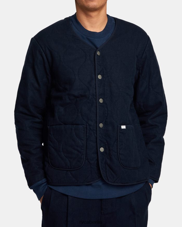 RVCA hochwertige Jacke BF4L8X1020 Kleidung Indigo Männer