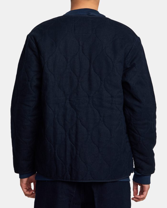 RVCA hochwertige Jacke BF4L8X1020 Kleidung Indigo Männer