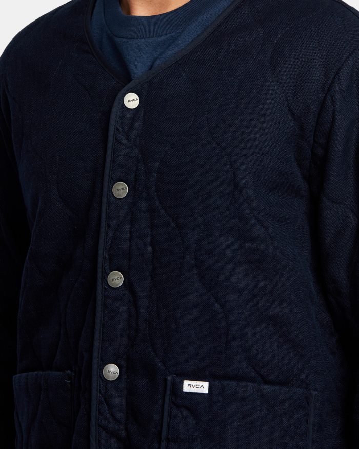 RVCA hochwertige Jacke BF4L8X1020 Kleidung Indigo Männer