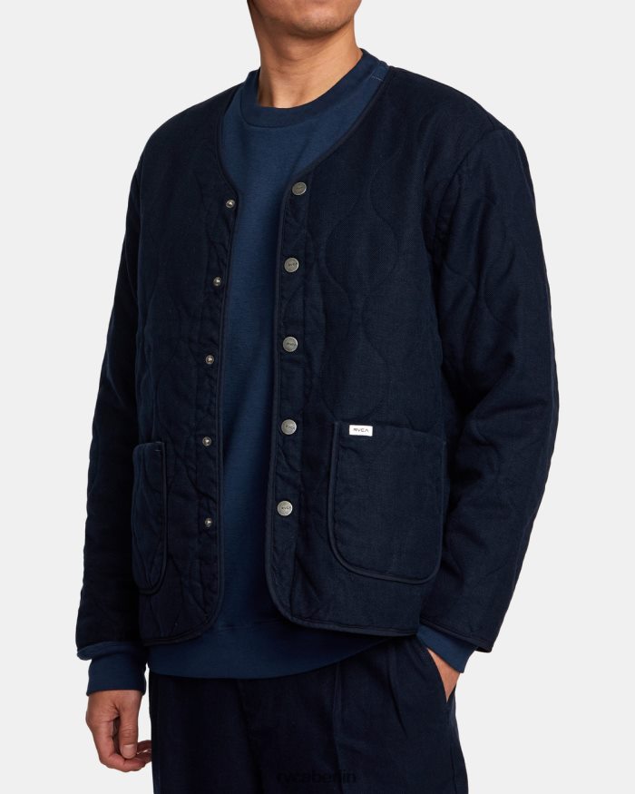 RVCA hochwertige Jacke BF4L8X1020 Kleidung Indigo Männer