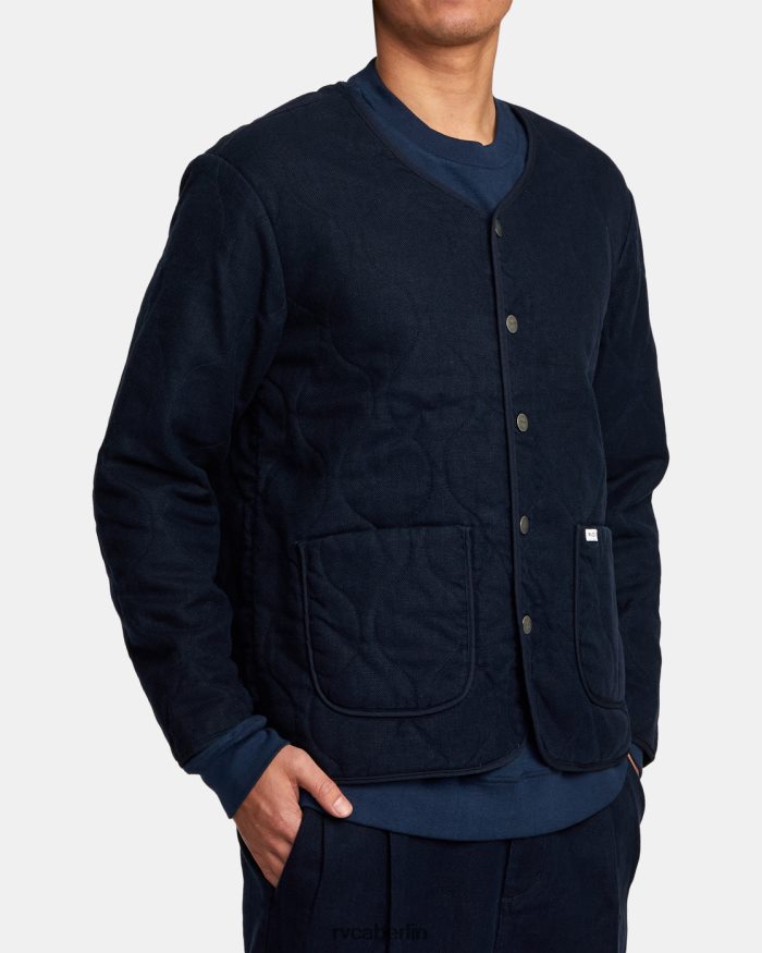 RVCA hochwertige Jacke BF4L8X1020 Kleidung Indigo Männer