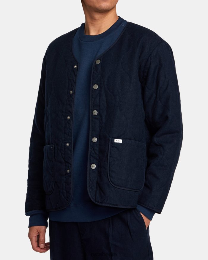 RVCA hochwertige Jacke BF4L8X1020 Kleidung Indigo Männer