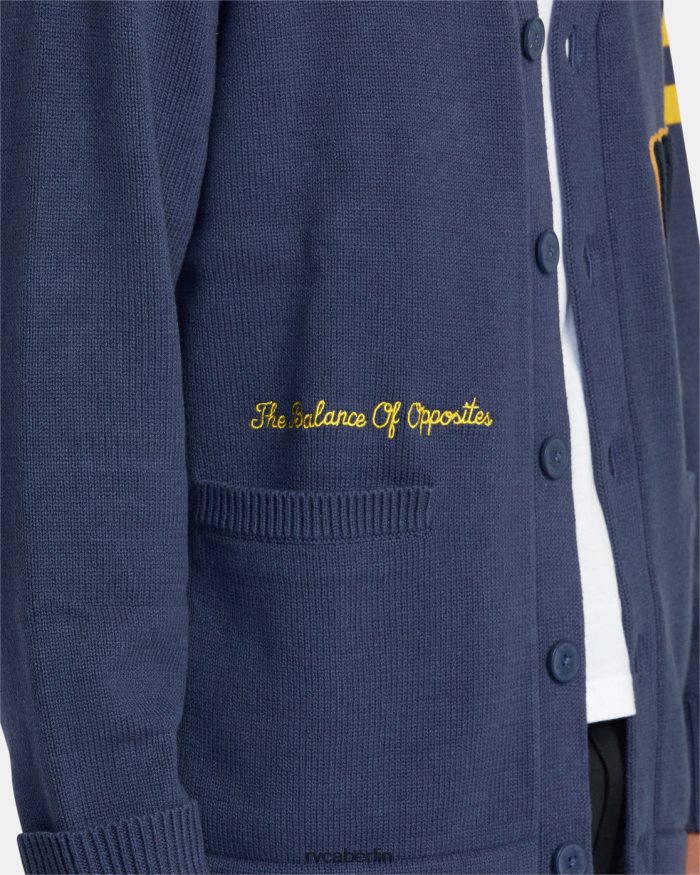 RVCA Letterman-Pullover BF4L8X531 Kleidung stimmungsvolles Blau Männer