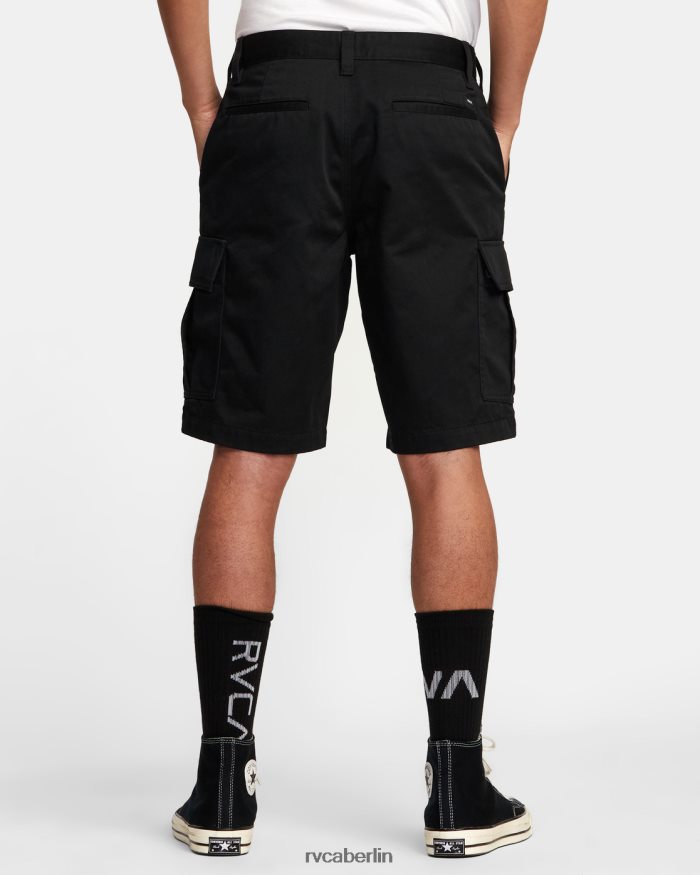 RVCA Americana-Cargoshorts aus der Rezessionskollektion BF4L8X342 Kleidung Schwarz Männer