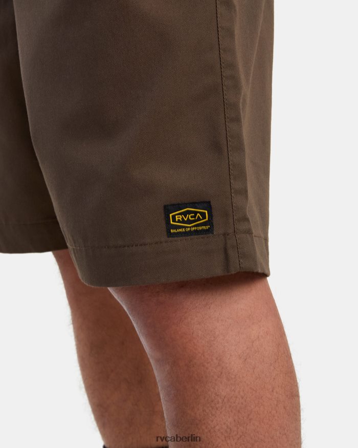 RVCA Americana Walkshorts 22 BF4L8X822 Kleidung Schokolade Männer