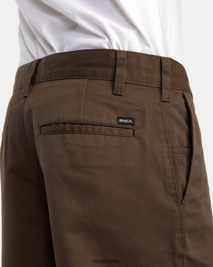 RVCA Americana Walkshorts 22 BF4L8X822 Kleidung Schokolade Männer
