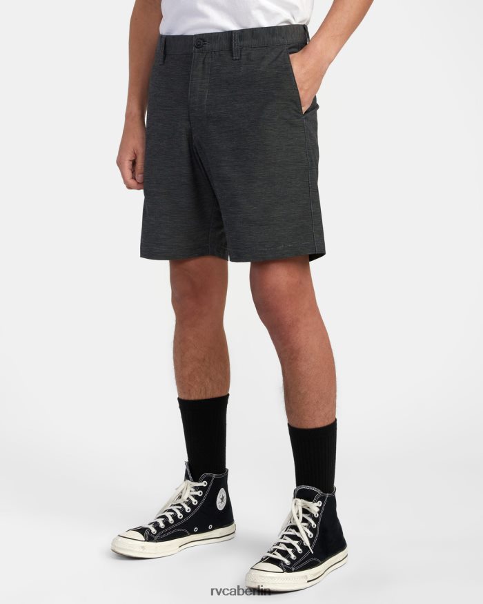 RVCA Dolche Chino-Hybrid-Boardshorts BF4L8X812 Kleidung Schwarz Männer
