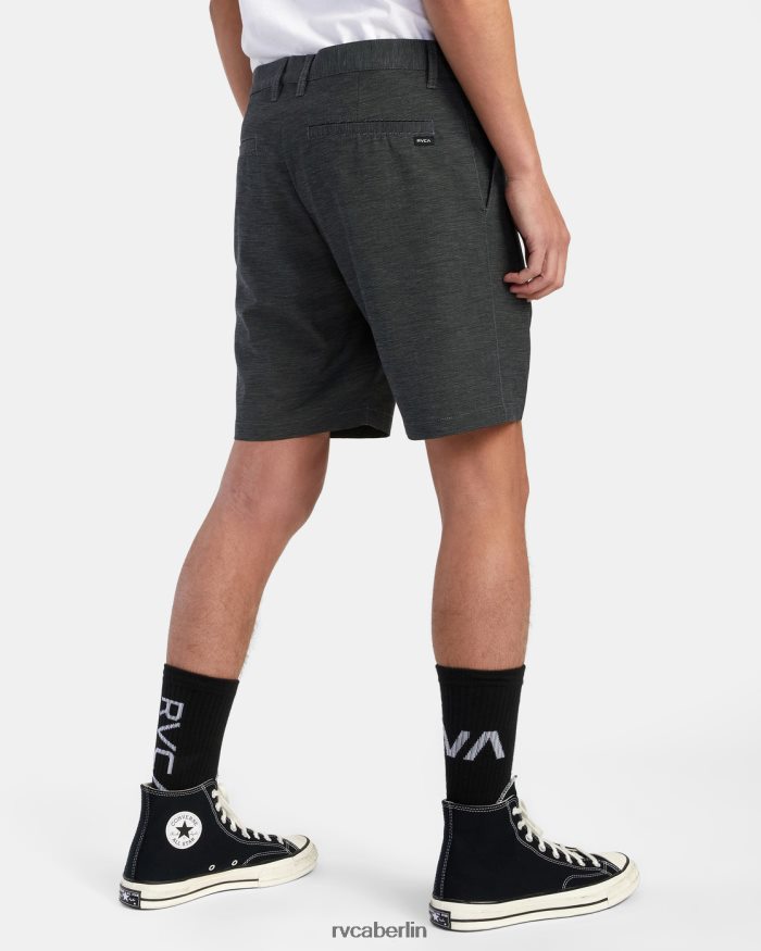RVCA Dolche Chino-Hybrid-Boardshorts BF4L8X812 Kleidung Schwarz Männer