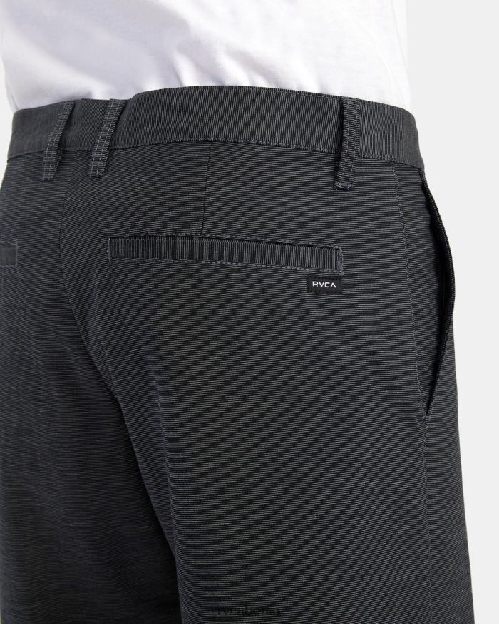 RVCA Dolche Chino-Hybrid-Boardshorts BF4L8X812 Kleidung Schwarz Männer
